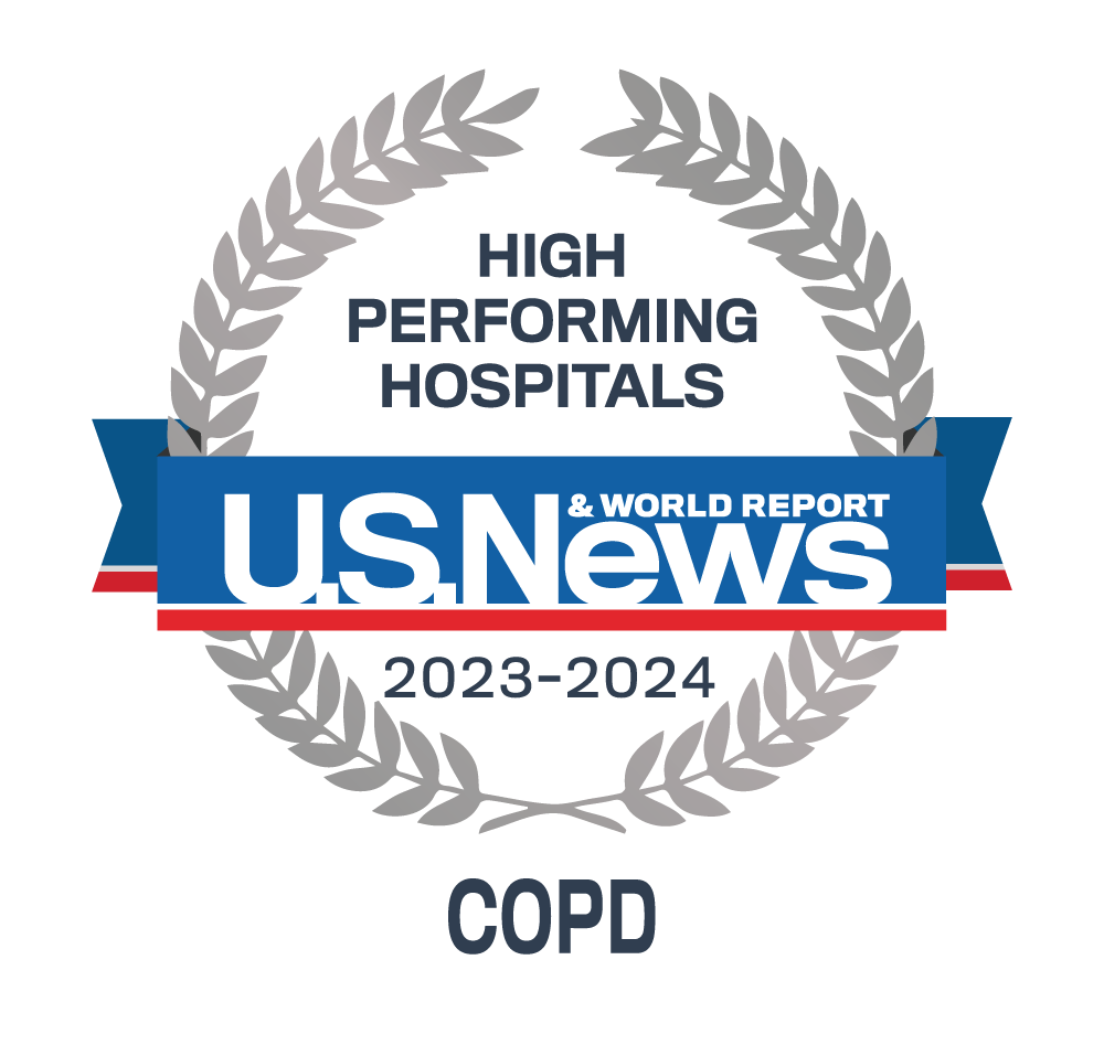 Christian Hospital Badge COPD U.S. News