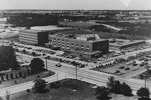 Aerial photo of Christian Hospital Northwest